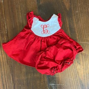 Ricrac & Ruffles C Monogram Mystery Dress 0/3